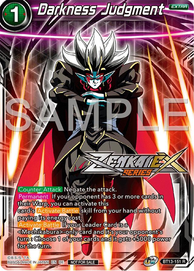 Darkness Judgment (Event Pack 15) (BT13-151) [Promotion Cards] | Pegasus Games WI