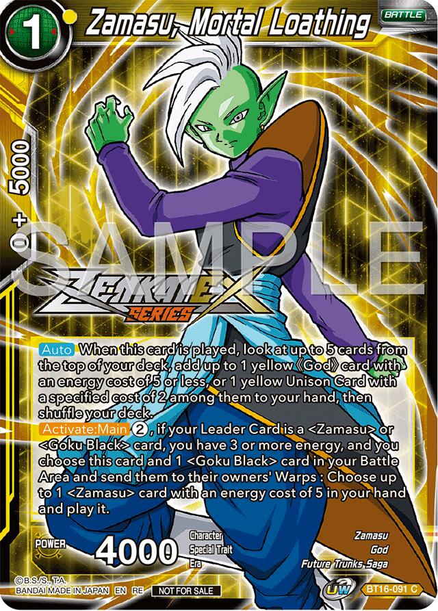 Zamasu, Mortal Loathing (Event Pack 15) (BT16-091) [Promotion Cards] | Pegasus Games WI