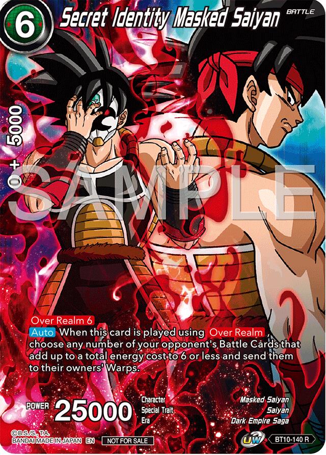 Secret Identity Masked Saiyan (Premium Alt-Art Card Set 2024 Vol.2) (BT10-140) [Promotion Cards] | Pegasus Games WI