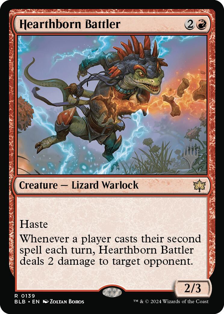 Hearthborn Battler (Promo Pack) [Bloomburrow Promos] | Pegasus Games WI