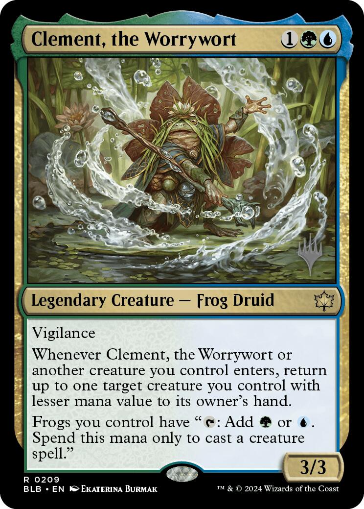 Clement, the Worrywort (Promo Pack) [Bloomburrow Promos] | Pegasus Games WI