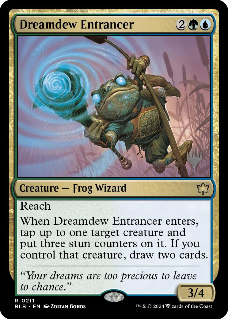 Dreamdew Entrancer (Promo Pack) [Bloomburrow Promos] | Pegasus Games WI