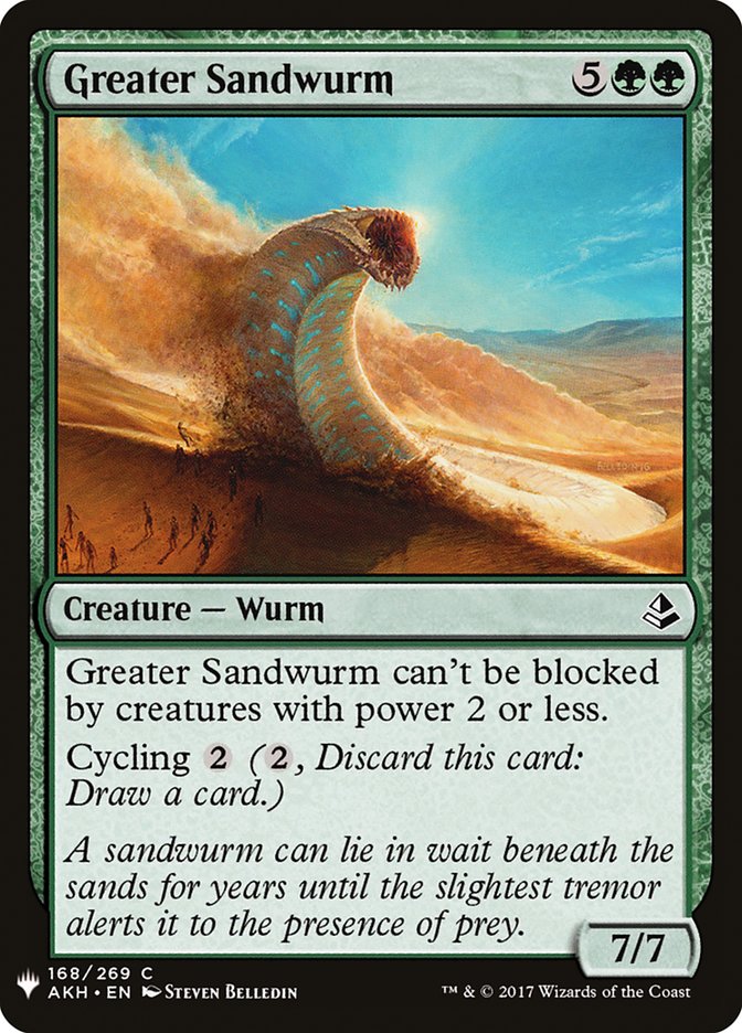 Greater Sandwurm [Mystery Booster] | Pegasus Games WI