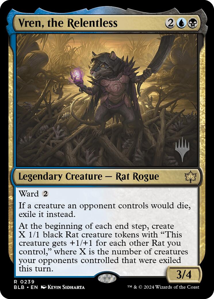 Vren, the Relentless (Promo Pack) [Bloomburrow Promos] | Pegasus Games WI