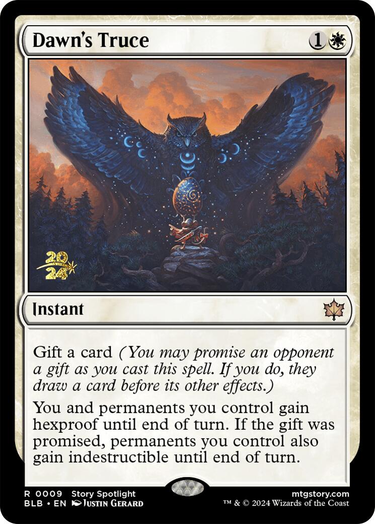 Dawn's Truce [Bloomburrow Prerelease Promos] | Pegasus Games WI