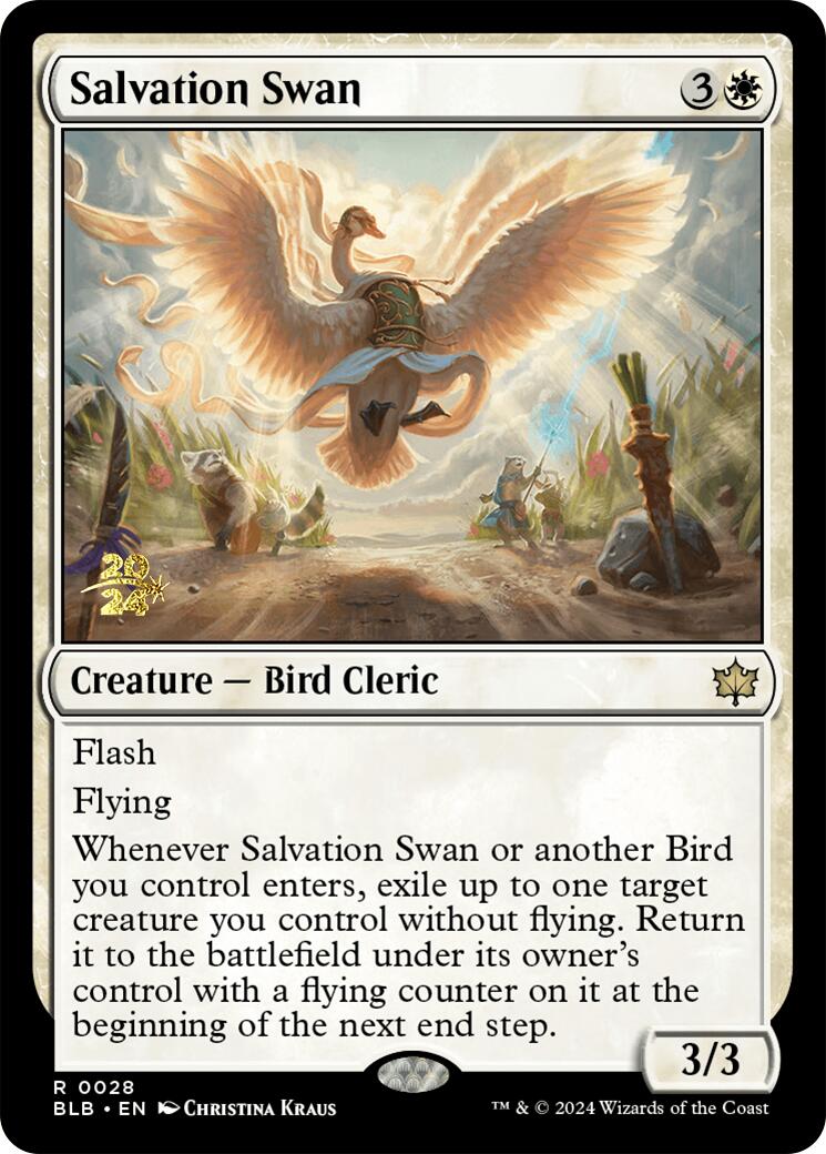 Salvation Swan [Bloomburrow Prerelease Promos] | Pegasus Games WI