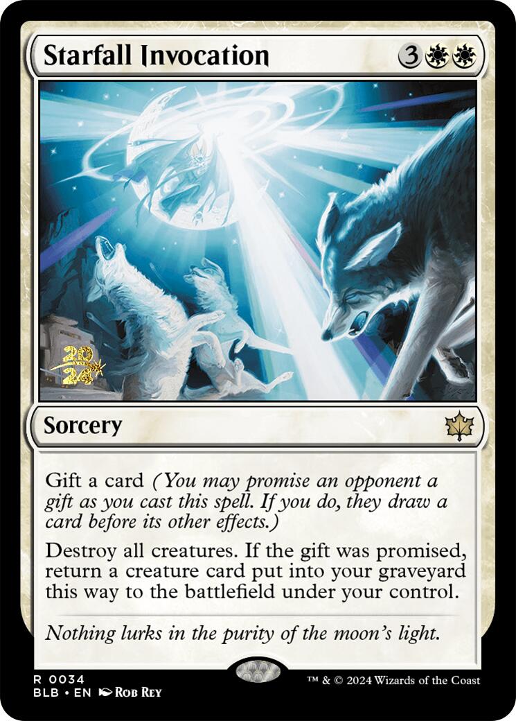 Starfall Invocation [Bloomburrow Prerelease Promos] | Pegasus Games WI