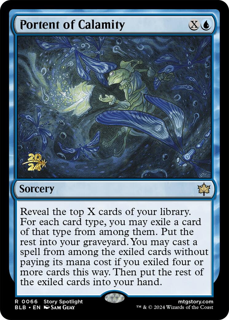 Portent of Calamity [Bloomburrow Prerelease Promos] | Pegasus Games WI