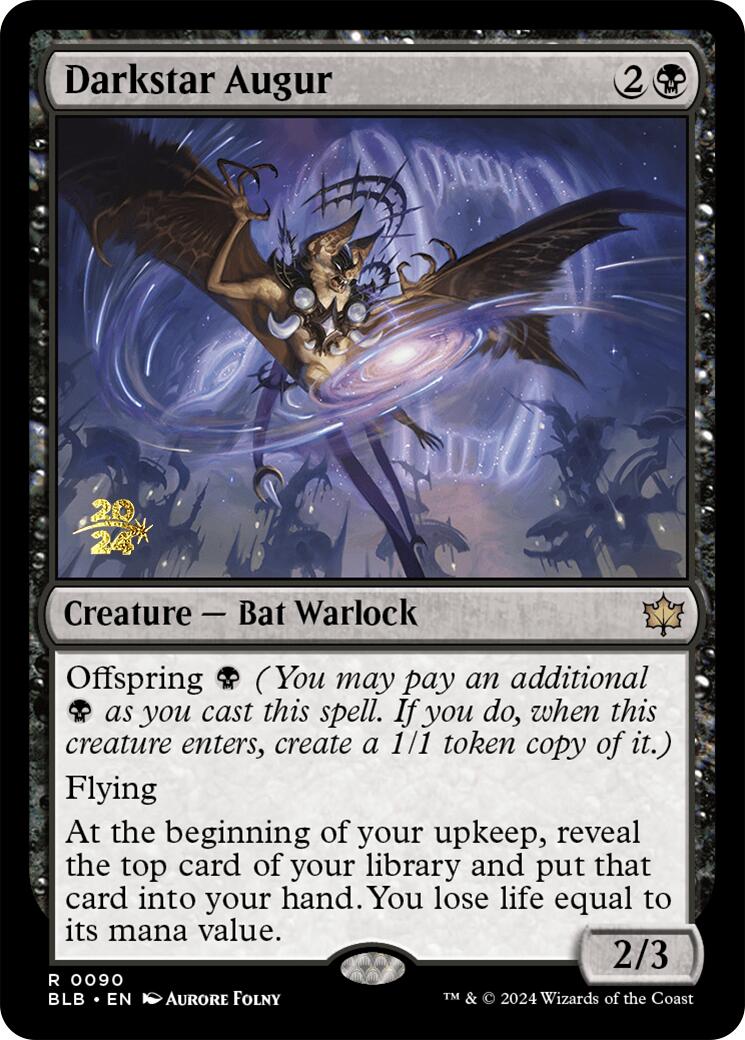 Darkstar Augur [Bloomburrow Prerelease Promos] | Pegasus Games WI