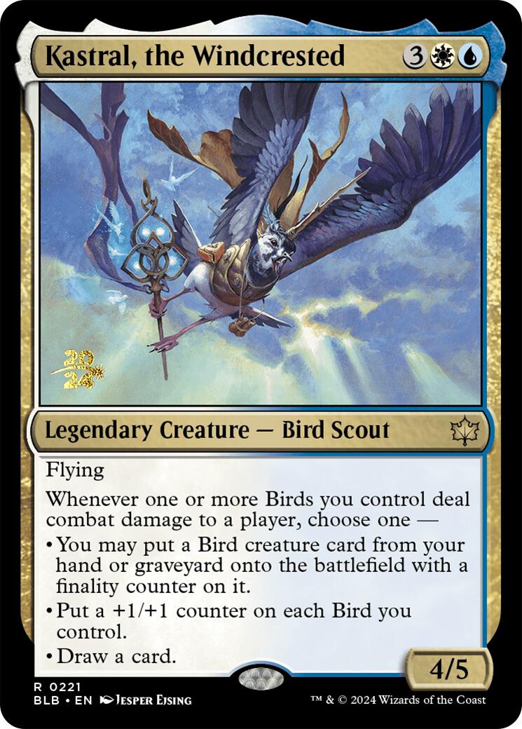 Kastral, the Windcrested [Bloomburrow Prerelease Promos] | Pegasus Games WI