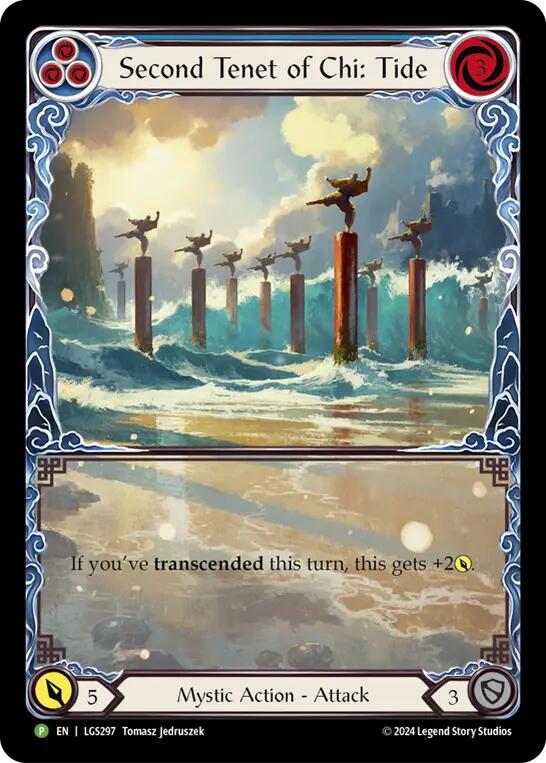 Second Tenet of Chi: Tide [LGS297] (Promo)  Rainbow Foil | Pegasus Games WI