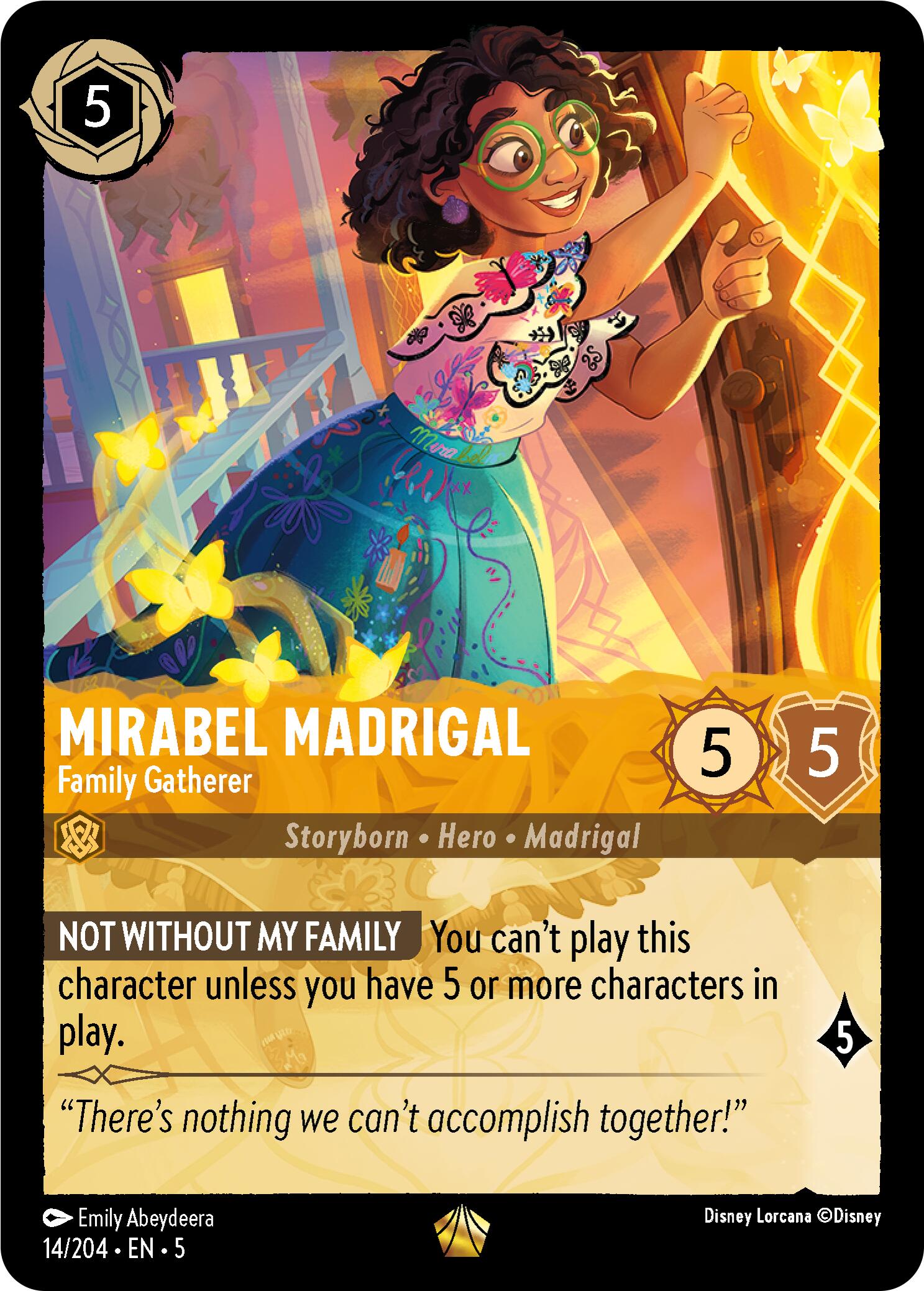 Mirabel Madrigal - Family Gatherer (14/204) [Shimmering Skies] | Pegasus Games WI