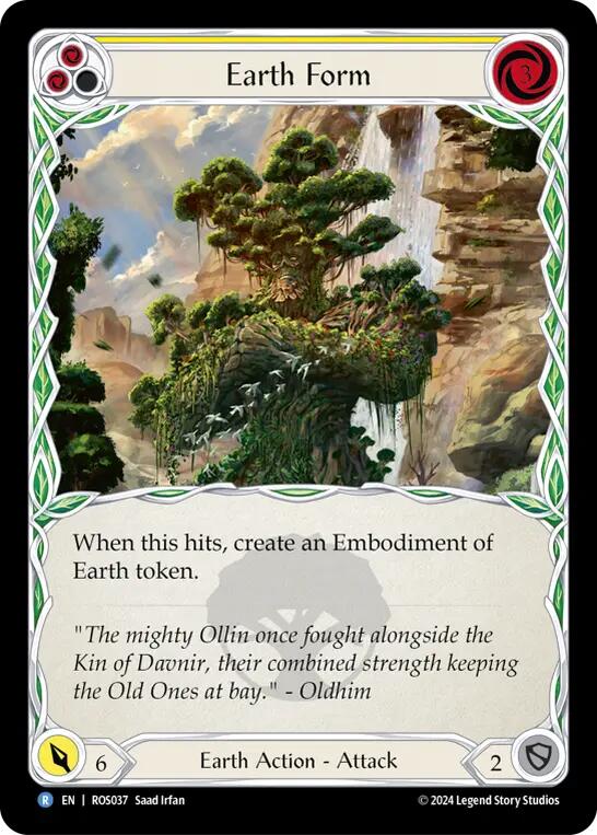 Earth Form (Yellow) [ROS037] (Rosetta) | Pegasus Games WI