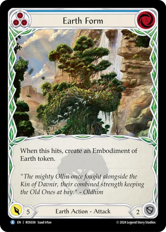 Earth Form (Blue) [ROS038] (Rosetta) | Pegasus Games WI
