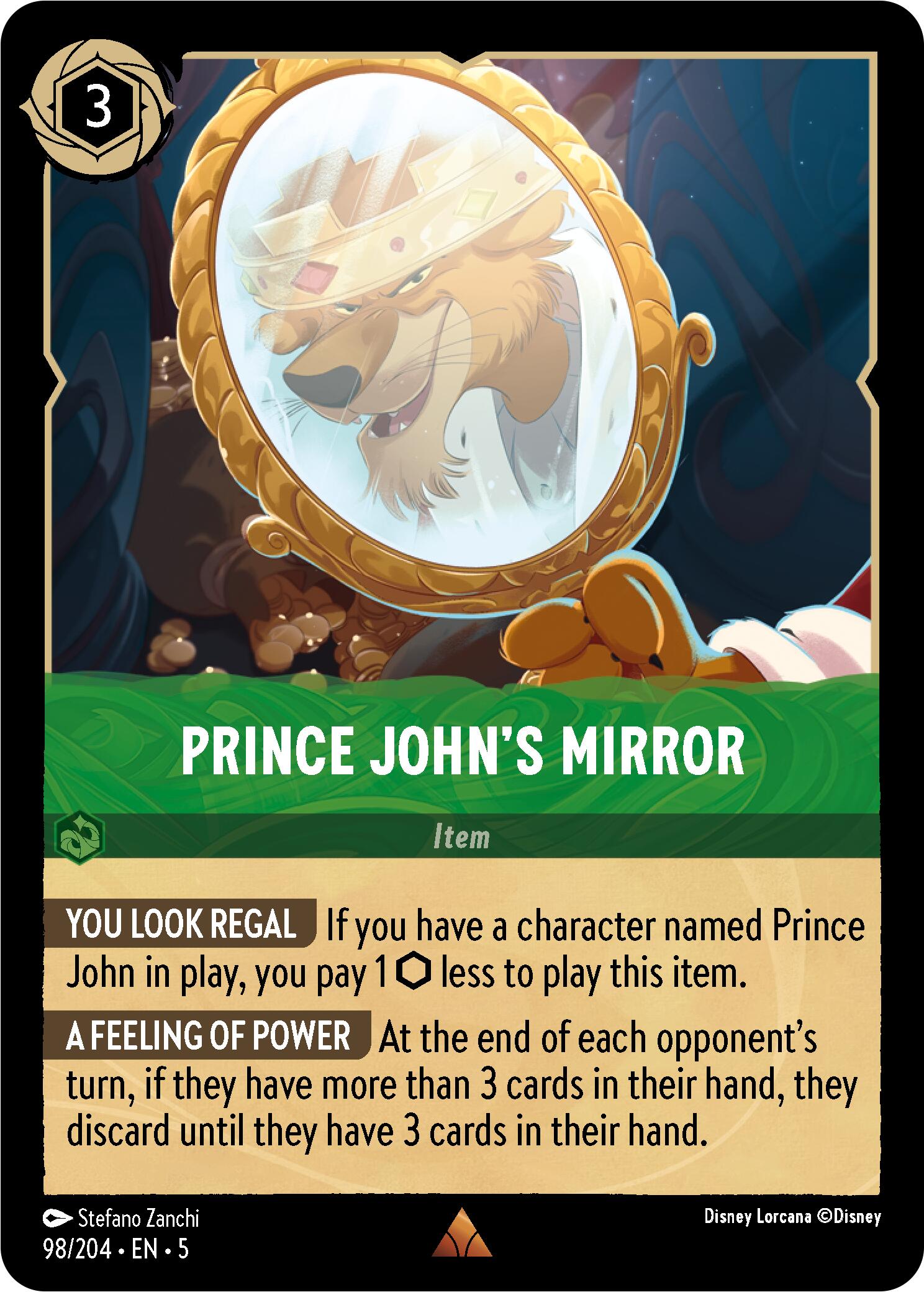 Prince John's Mirror (98/204) [Shimmering Skies] | Pegasus Games WI
