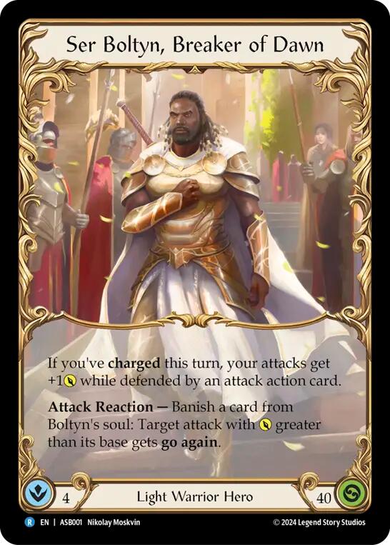 Ser Boltyn, Breaker of Dawn [ASB001] (Armory Deck: Boltyn) | Pegasus Games WI