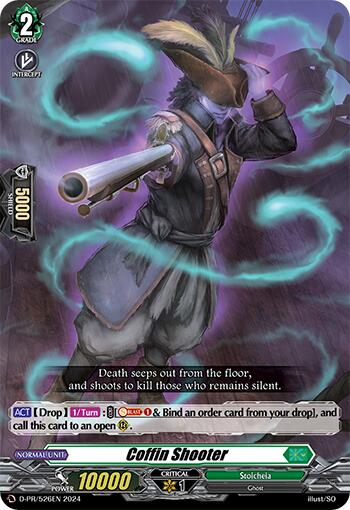 Coffin Shooter (D-PR/526EN) [D Promo Cards] | Pegasus Games WI