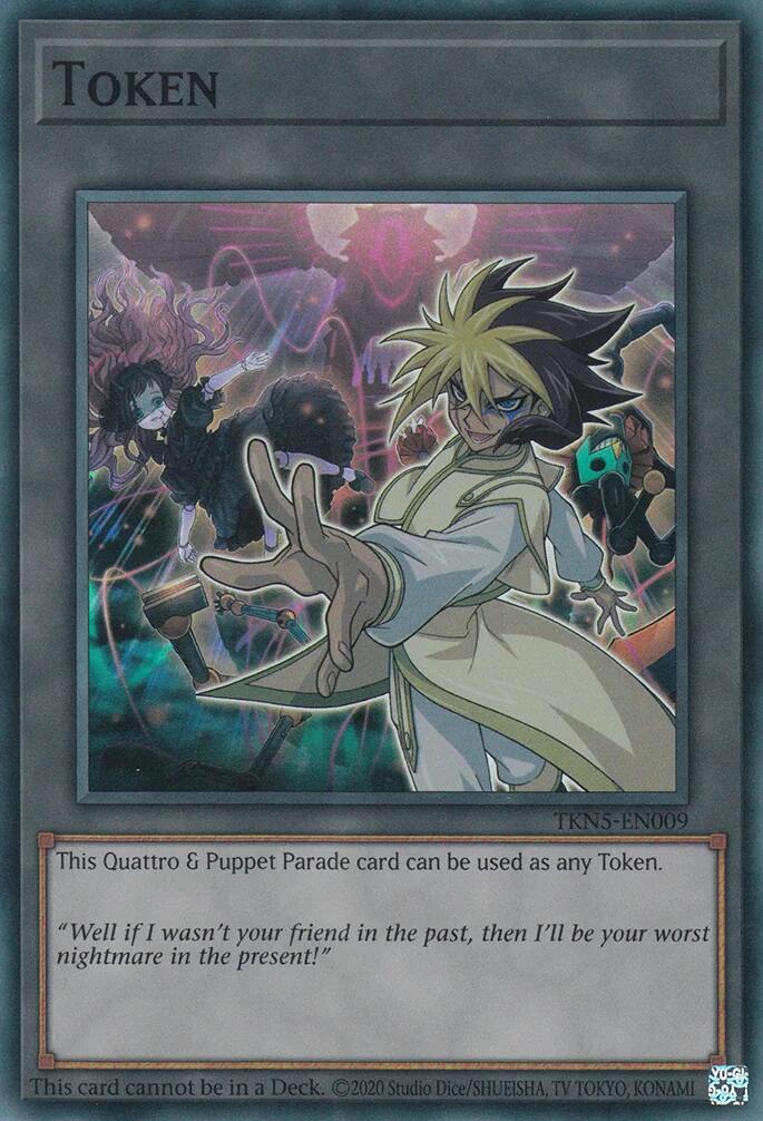 Token: Quattro & Puppet Parade [TKN5-EN009] Super Rare | Pegasus Games WI