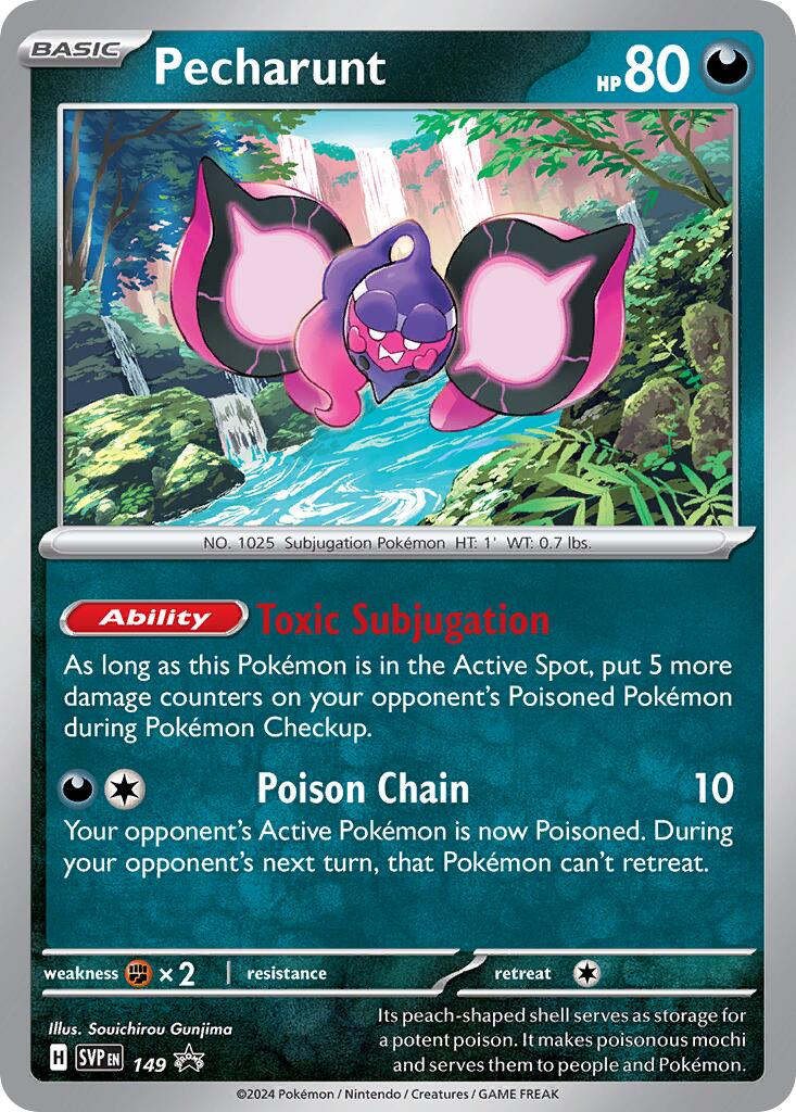 Pecharunt (149) [Scarlet & Violet: Black Star Promos] | Pegasus Games WI