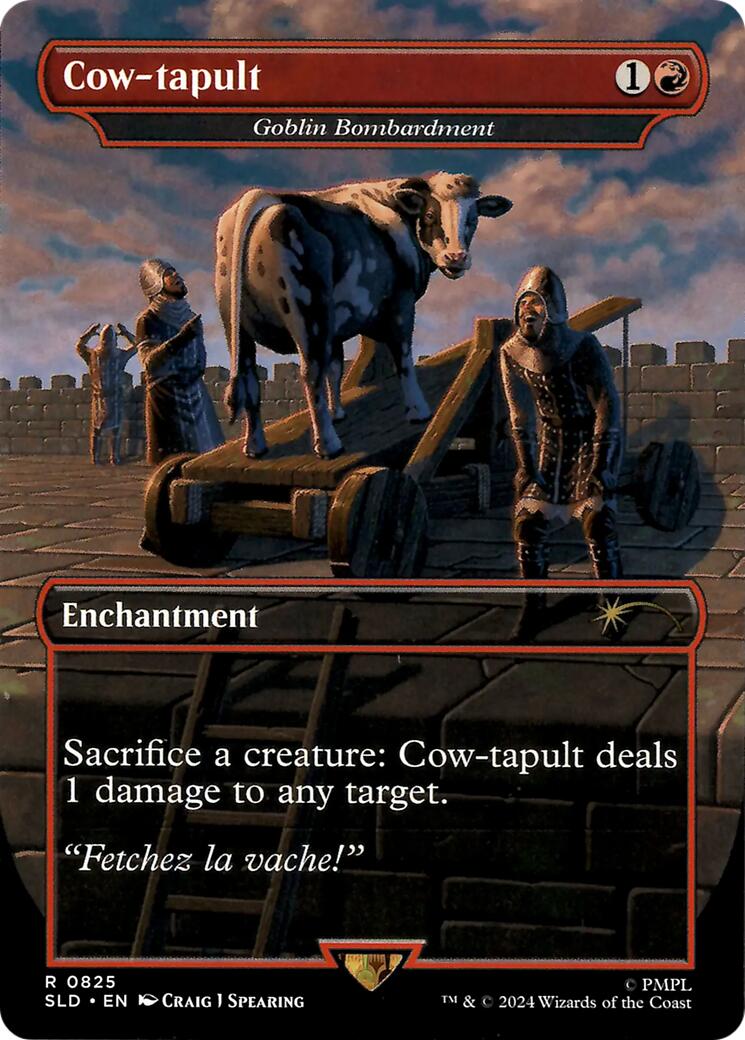 Cow-tapult - Goblin Bombardment [Secret Lair Drop Series] | Pegasus Games WI