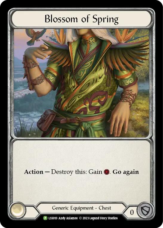 Fabric of Blossoms [LSS010] (Promo)  Cold Foil | Pegasus Games WI