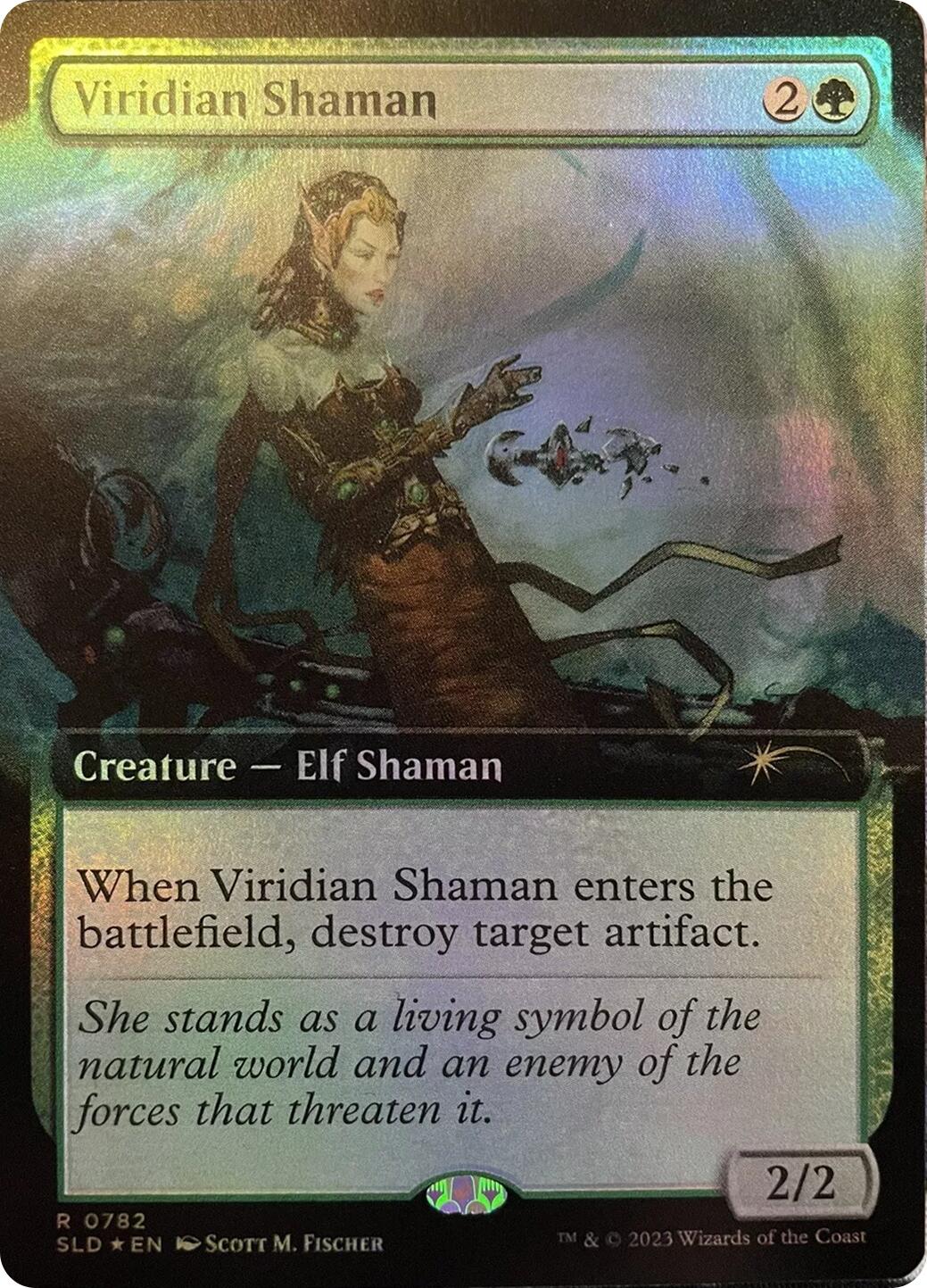 Viridian Shaman (Extended Art) [Secret Lair Drop Series] | Pegasus Games WI