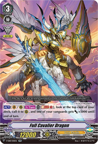 Full Cavalier Dragon (V-EB10/010EN) [The Mysterious Fortune] | Pegasus Games WI