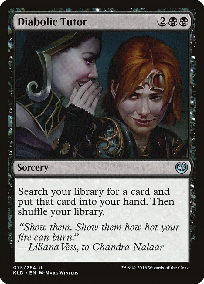 Diabolic Tutor [Kaladesh] | Pegasus Games WI