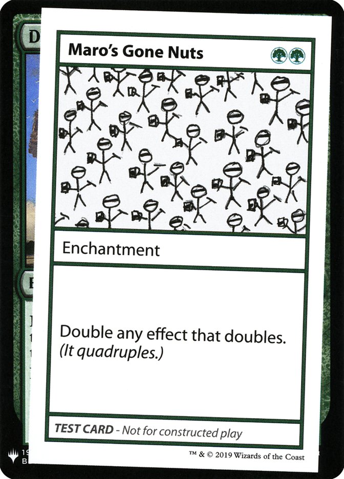 Maro's Gone Nuts [Mystery Booster Playtest Cards] | Pegasus Games WI