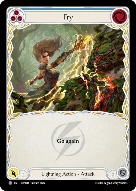 Fry (Blue) [ROS094] (Rosetta)  Rainbow Foil | Pegasus Games WI