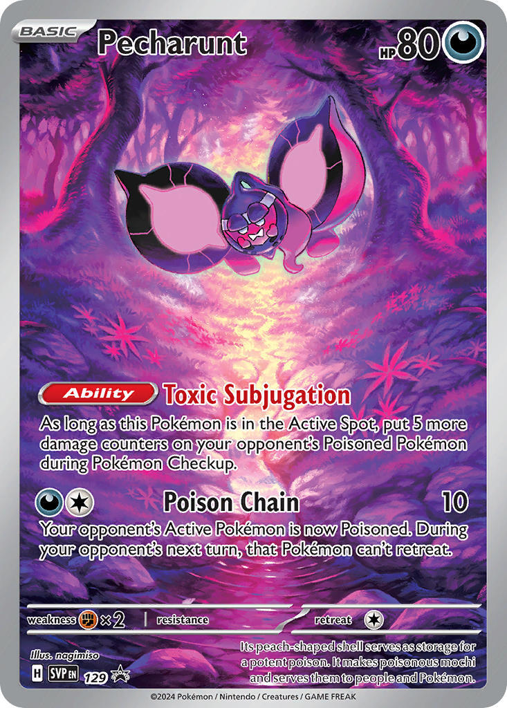 Pecharunt (129) [Scarlet & Violet: Black Star Promos] | Pegasus Games WI