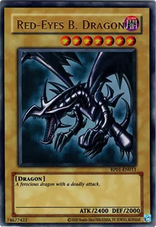 Red-Eyes B. Dragon [RP01-EN011] Ultra Rare | Pegasus Games WI