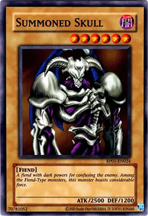 Summoned Skull [RP01-EN024] Super Rare | Pegasus Games WI