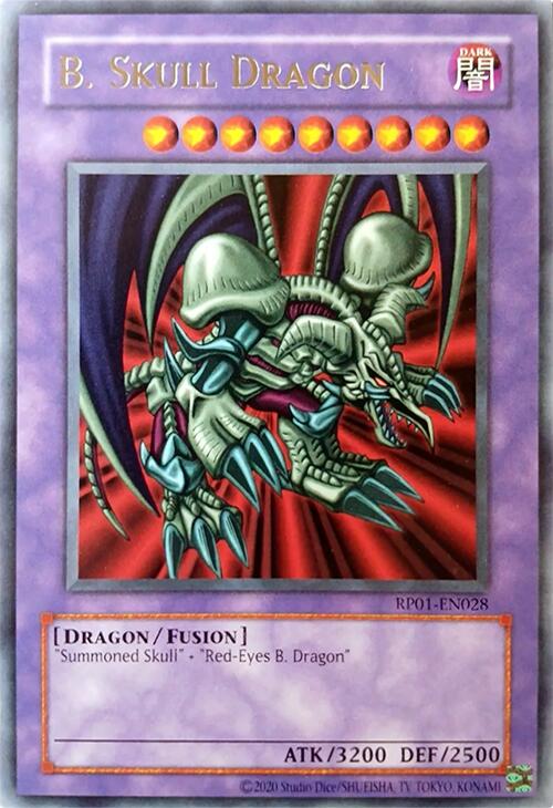 B. Skull Dragon [RP01-EN028] Rare | Pegasus Games WI