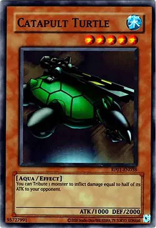 Catapult Turtle [RP01-EN038] Super Rare | Pegasus Games WI