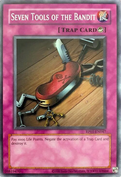 Seven Tools of the Bandit [RP01-EN047] Common | Pegasus Games WI