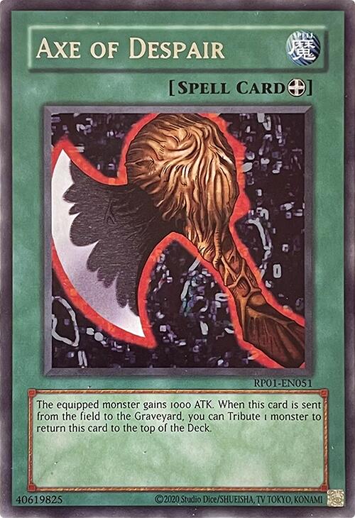 Axe of Despair [RP01-EN051] Rare | Pegasus Games WI