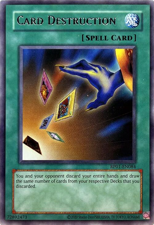Card Destruction [RP01-EN084] Rare | Pegasus Games WI