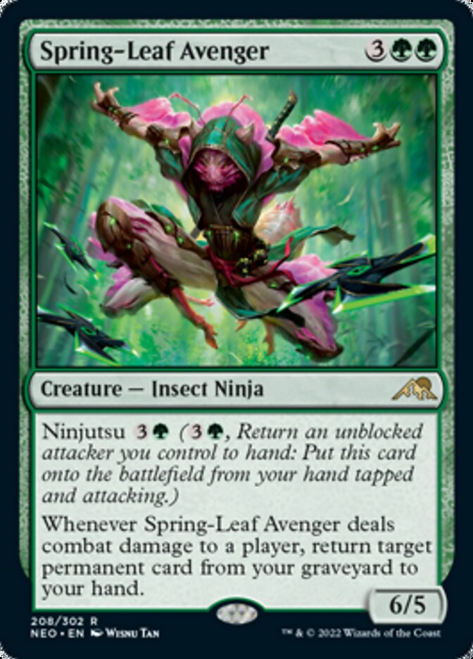 Spring-Leaf Avenger [Kamigawa: Neon Dynasty] | Pegasus Games WI