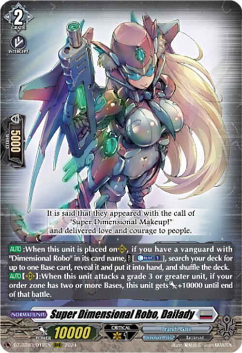 Super Dimensional Robo, Dailady (DZ-BT03/012EN) [Dimensional Transcendence] | Pegasus Games WI