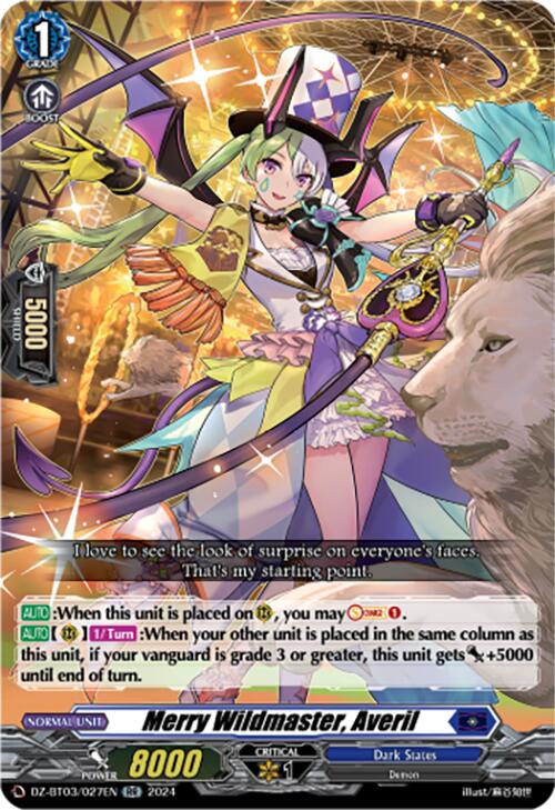 Merry Wildmaster, Averil (DZ-BT03/027EN) [Dimensional Transcendence] | Pegasus Games WI