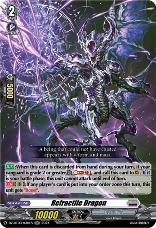 Refractile Dragon (DZ-BT03/030EN) [Dimensional Transcendence] | Pegasus Games WI