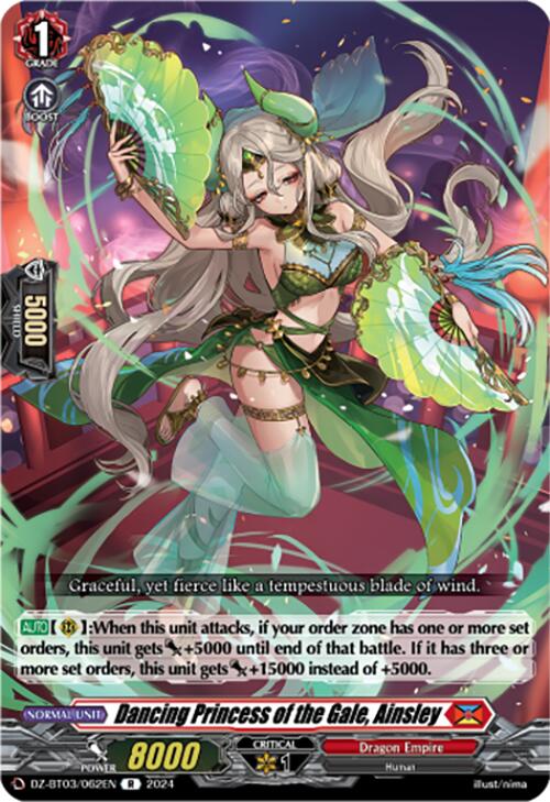 Dancing Princess of the Gale, Ainsley (DZ-BT03/062EN) [Dimensional Transcendence] | Pegasus Games WI