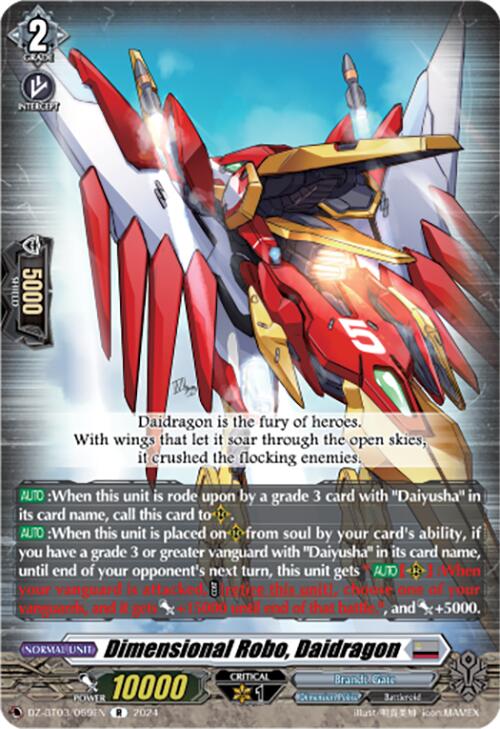 Dimensional Robo, Daidragon (DZ-BT03/069EN) [Dimensional Transcendence] | Pegasus Games WI
