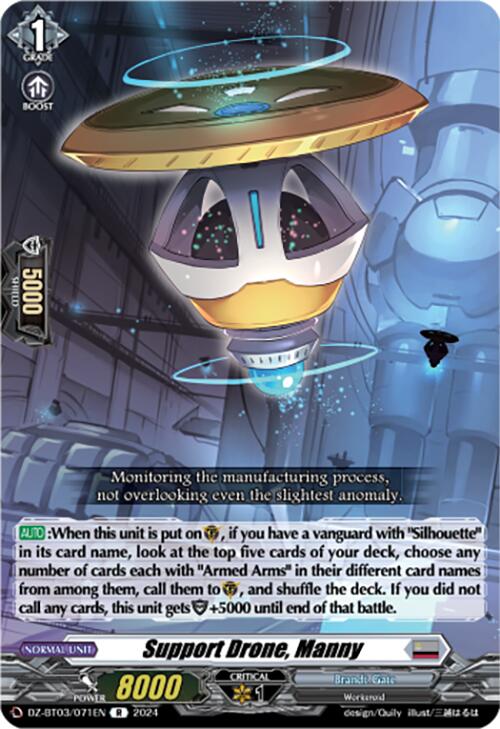 Support Drone, Manny (DZ-BT03/071EN) [Dimensional Transcendence] | Pegasus Games WI