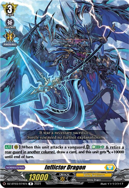 Inflictor Dragon (DZ-BT03/074EN) [Dimensional Transcendence] | Pegasus Games WI