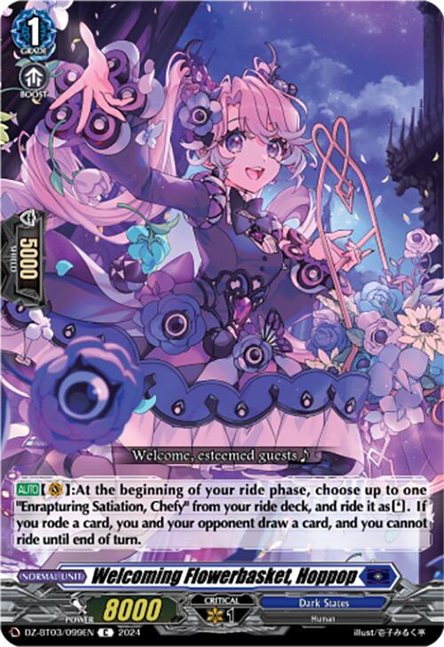 Welcoming Flowerbasket, Hoppop (DZ-BT03/099EN) [Dimensional Transcendence] | Pegasus Games WI