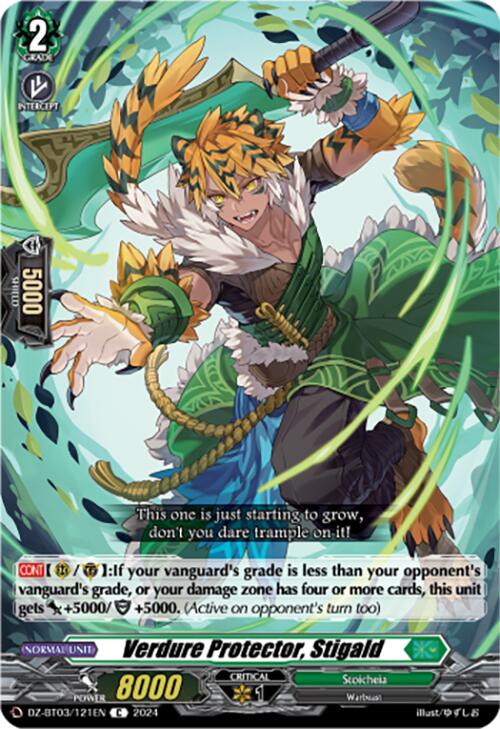 Verdure Protector, Stigald (DZ-BT03/121EN) [Dimensional Transcendence] | Pegasus Games WI