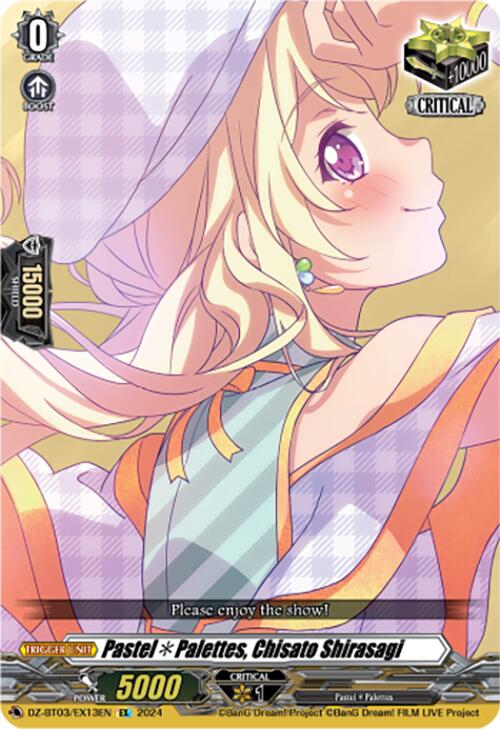 Pastel*Palettes, Chisato Shirasagi (DZ-BT03/EX13EN) [Dimensional Transcendence] | Pegasus Games WI