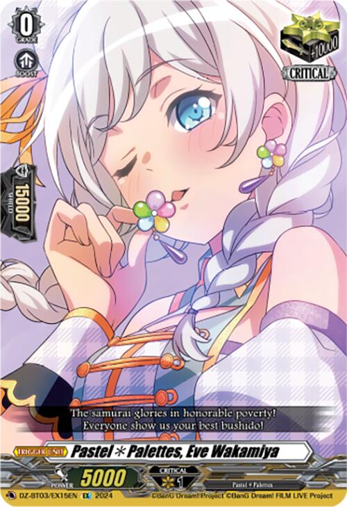 Pastel*Palettes, Eve Wakamiya (DZ-BT03/EX15EN) [Dimensional Transcendence] | Pegasus Games WI